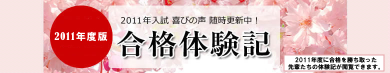 合格体験記2010