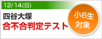四谷大塚合不合判定テスト
