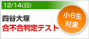 四谷大塚合不合判定テスト