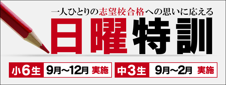 日曜特訓